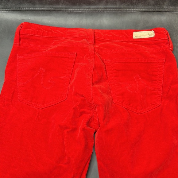 Adriano Goldschmied Red Corduroy Pant - Picture 5 of 5